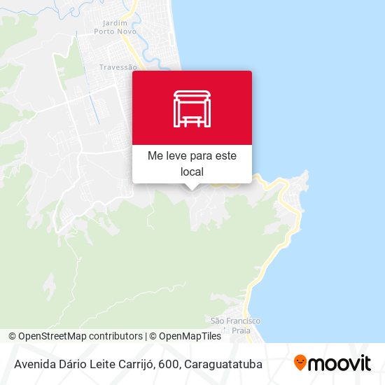 Avenida Dário Leite Carrijó, 600 mapa