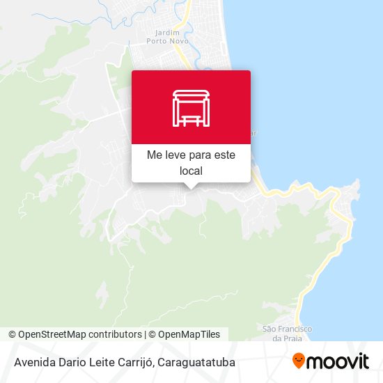 Avenida Dario Leite Carrijó mapa