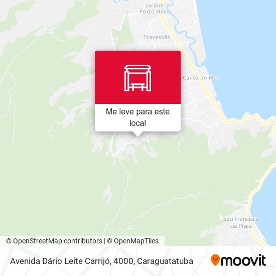 Avenida Dário Leite Carrijó, 4000 mapa