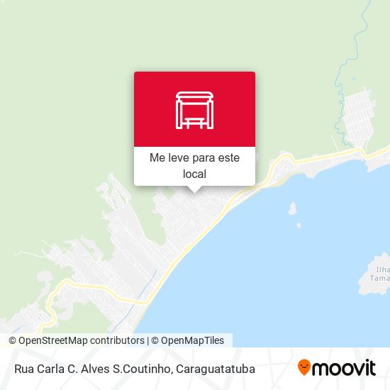 Rua Carla C. Alves S.Coutinho mapa