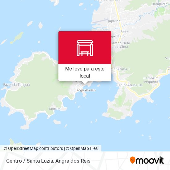 Centro / Santa Luzia mapa
