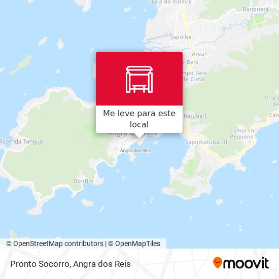 Pronto Socorro mapa