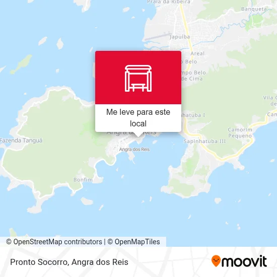 Pronto Socorro mapa