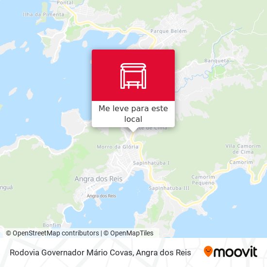 Rodovia Governador Mário Covas mapa