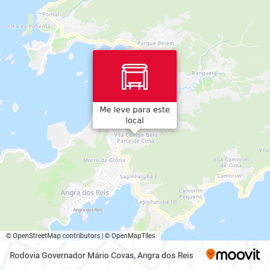 Rodovia Governador Mário Covas mapa