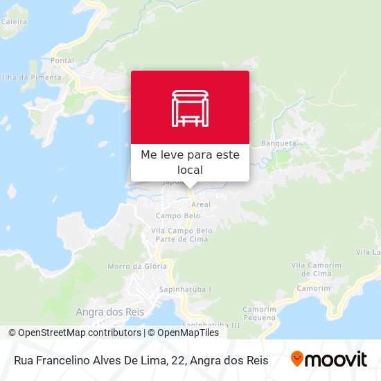 Rua Francelino Alves De Lima, 22 mapa