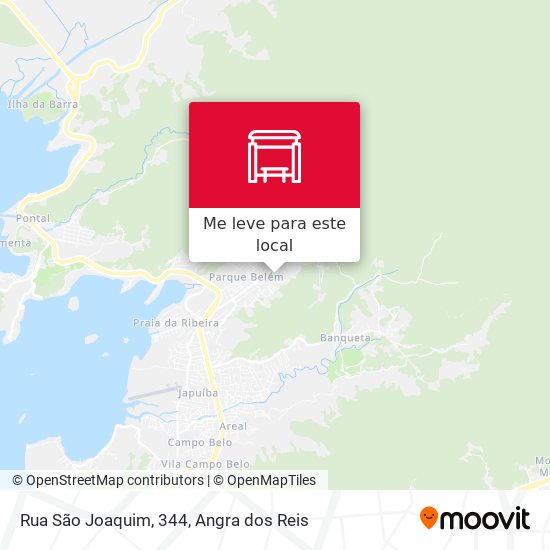 Rua São Joaquim, 344 mapa