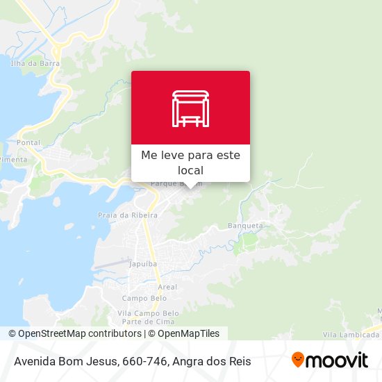 Avenida Bom Jesus, 660-746 mapa