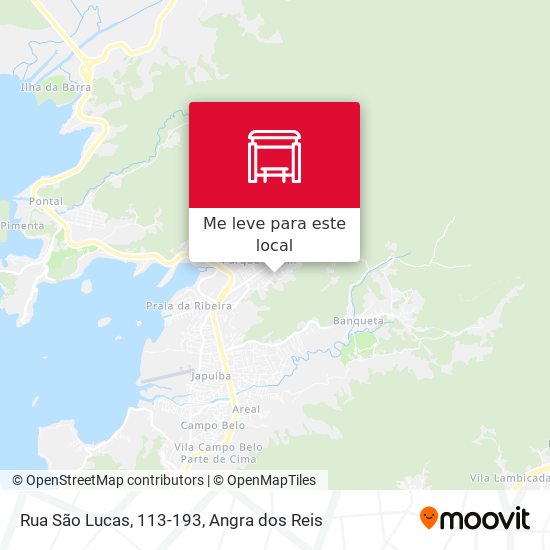 Rua São Lucas, 113-193 mapa
