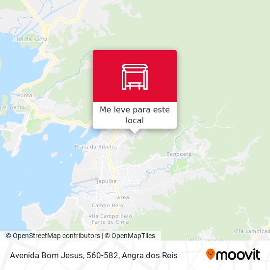 Avenida Bom Jesus, 560-582 mapa