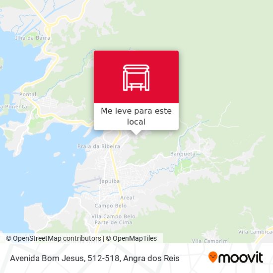 Avenida Bom Jesus, 512-518 mapa