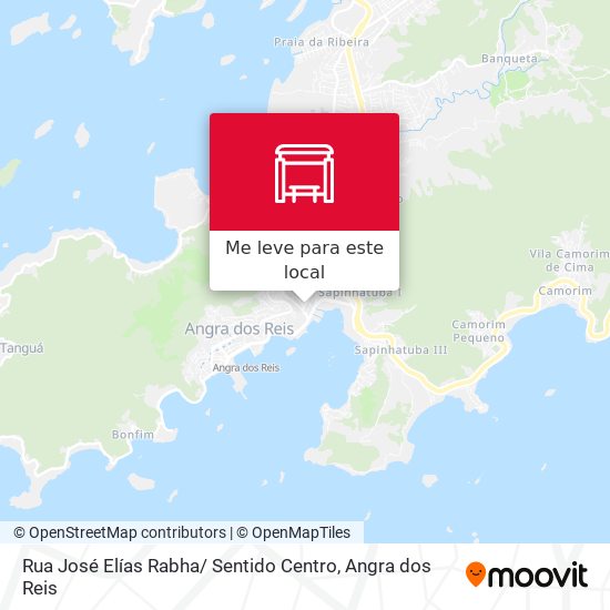 Rua José Elías Rabha/ Sentido Centro mapa