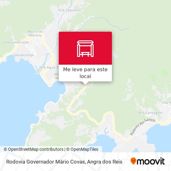 Rodovia Governador Mário Covas mapa