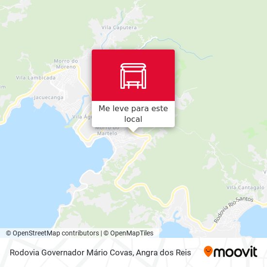 Rodovia Governador Mário Covas mapa