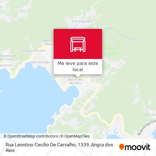 Rua Leontino Cecílio De Carvalho, 1339 mapa