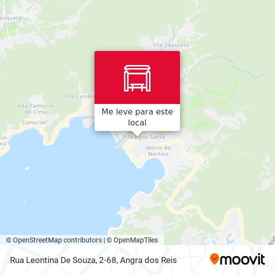Rua Leontina De Souza, 2-68 mapa