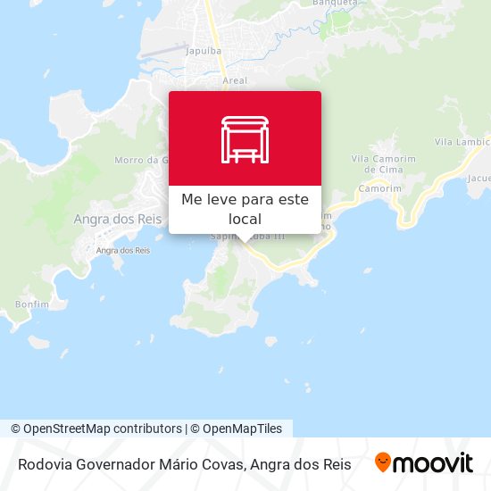 Rodovia Governador Mário Covas mapa