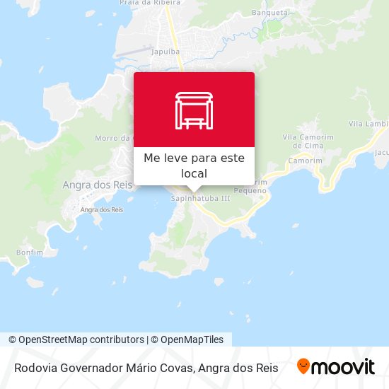 Rodovia Governador Mário Covas mapa