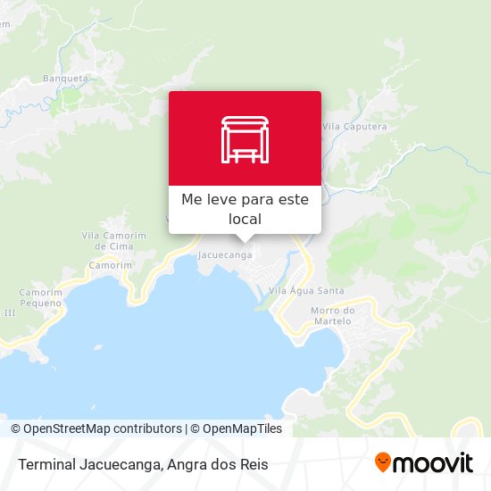 Terminal Jacuecanga mapa