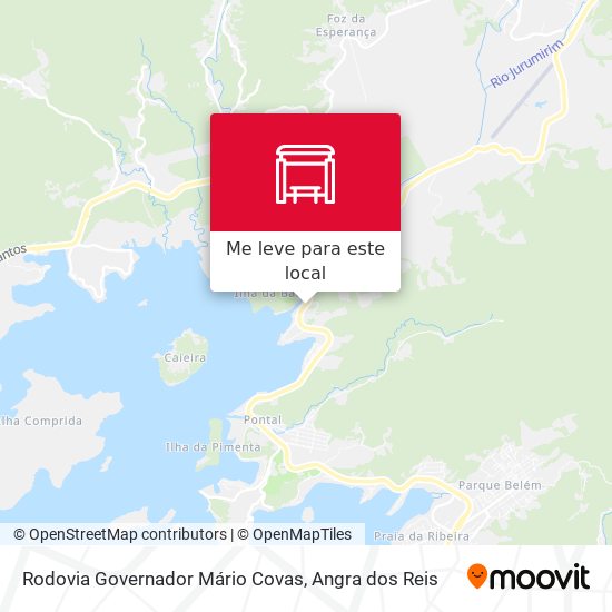 Rodovia Governador Mário Covas mapa