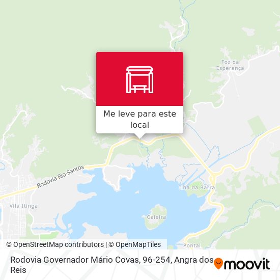 Rodovia Governador Mário Covas, 96-254 mapa