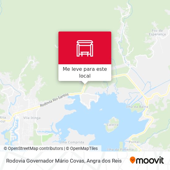 Rodovia Governador Mário Covas mapa