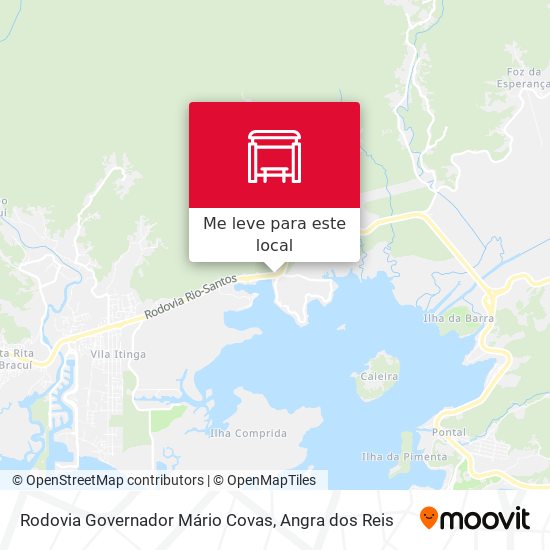 Rodovia Governador Mário Covas mapa