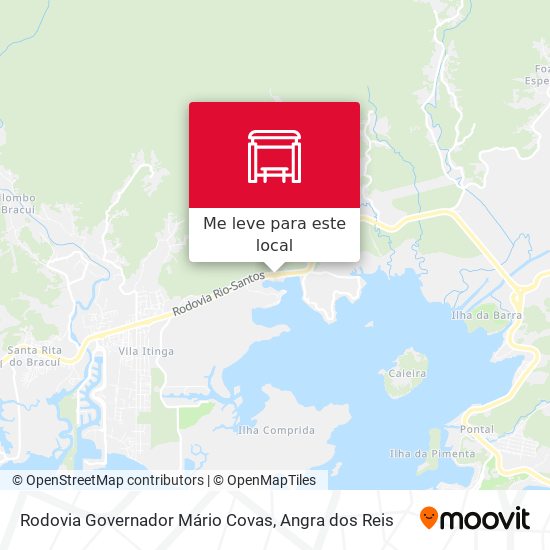 Rodovia Governador Mário Covas mapa