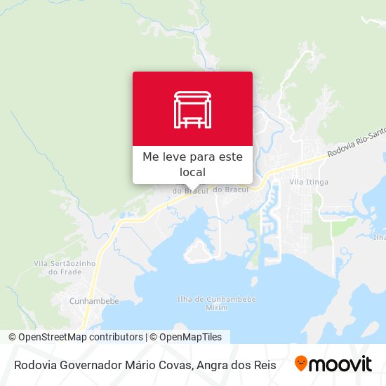 Rodovia Governador Mário Covas mapa