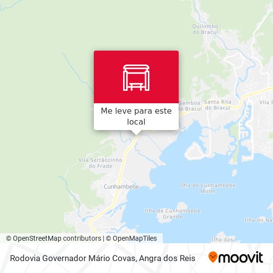 Rodovia Governador Mário Covas mapa