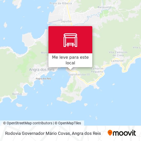 Rodovia Governador Mário Covas mapa
