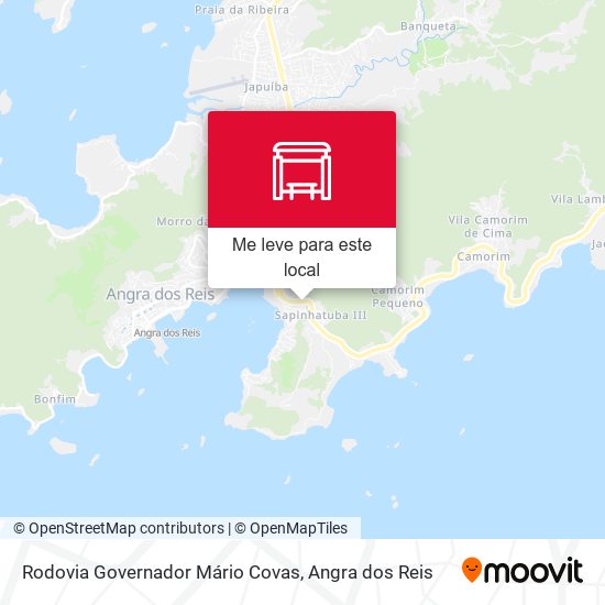 Rodovia Governador Mário Covas mapa