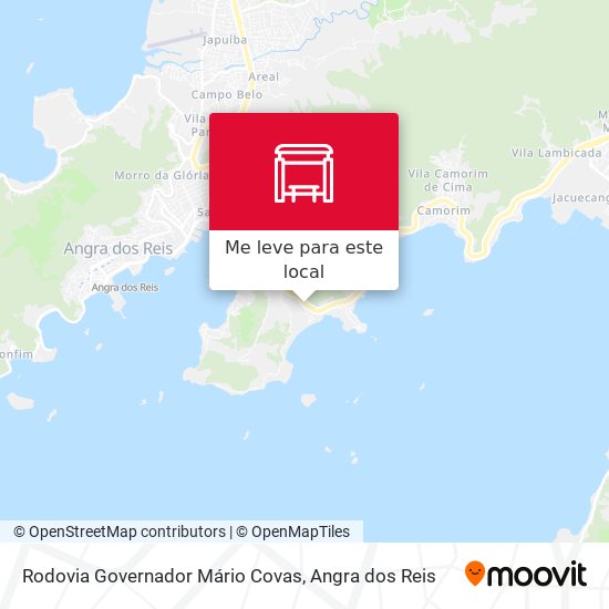 Rodovia Governador Mário Covas mapa