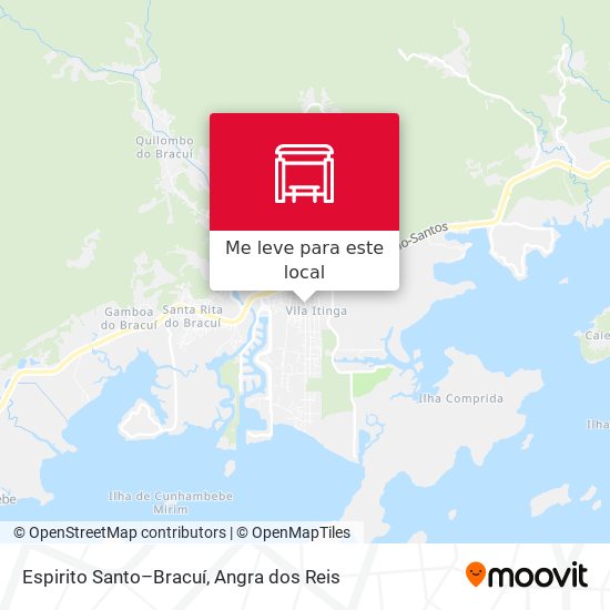 Espirito Santo–Bracuí mapa