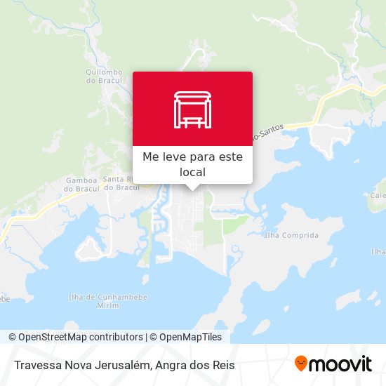 Travessa Nova Jerusalém mapa