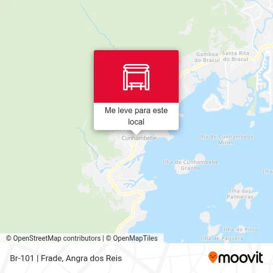 Br-101 | Frade mapa