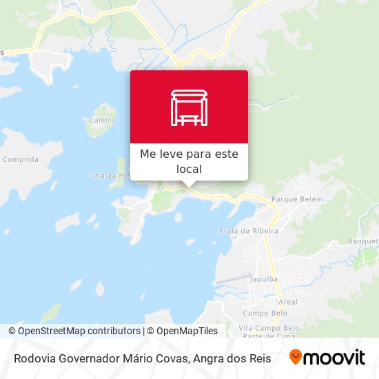 Rodovia Governador Mário Covas mapa