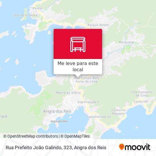 Rua Prefeito João Galindo, 323 mapa