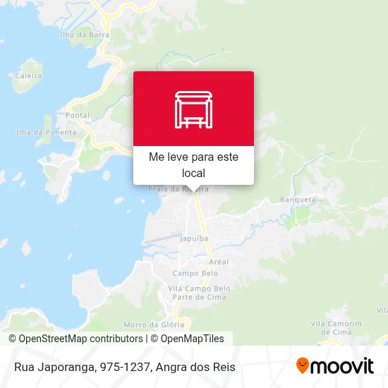 Rua Japoranga, 975-1237 mapa