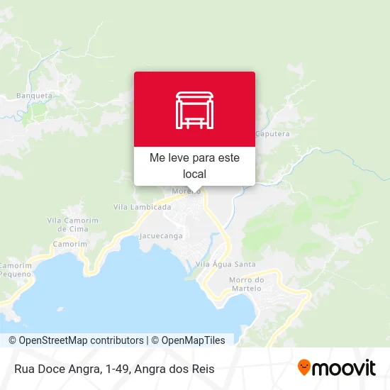Rua Doce Angra, 1-49 mapa