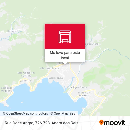Rua Doce Angra, 726-728 mapa