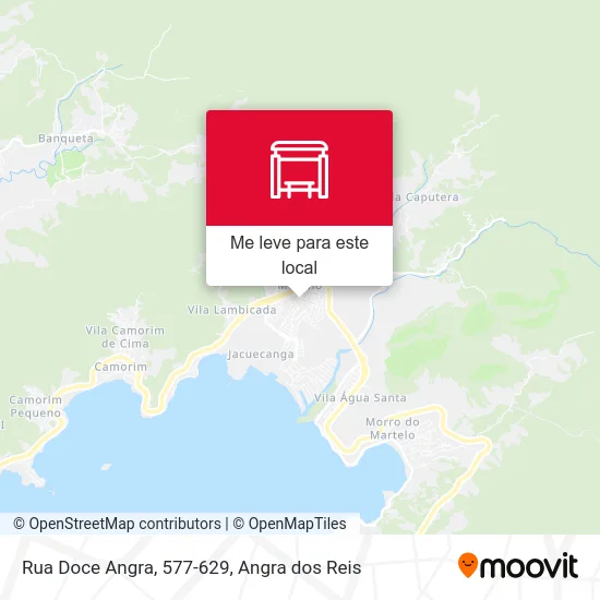 Rua Doce Angra, 577-629 mapa