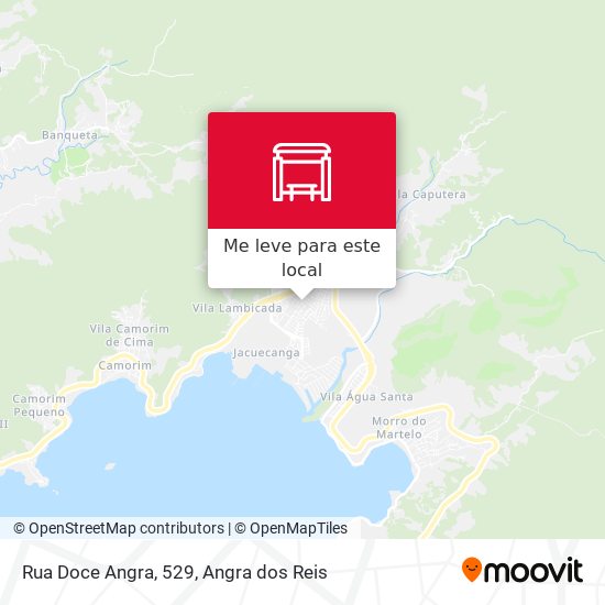 Rua Doce Angra, 529 mapa