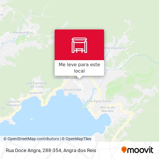Rua Doce Angra, 288-354 mapa