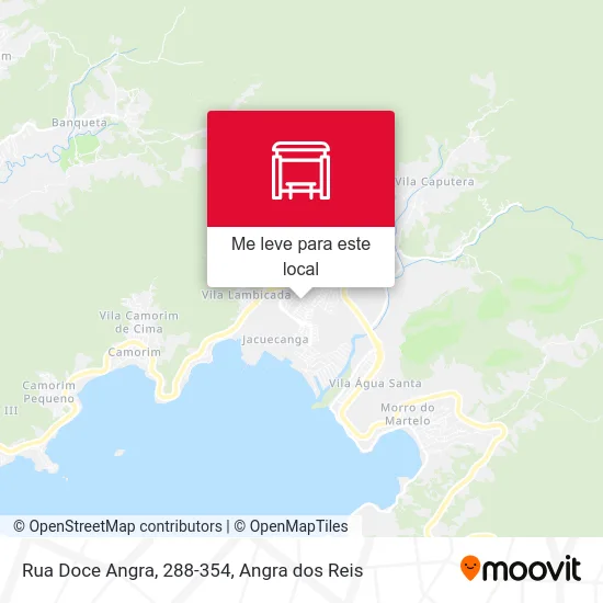 Rua Doce Angra, 288-354 mapa