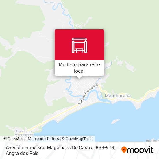 Avenida Francisco Magalhães De Castro, 889-979 mapa