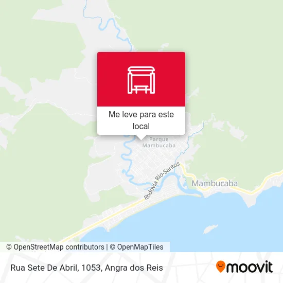 Rua Sete De Abril, 1053 mapa