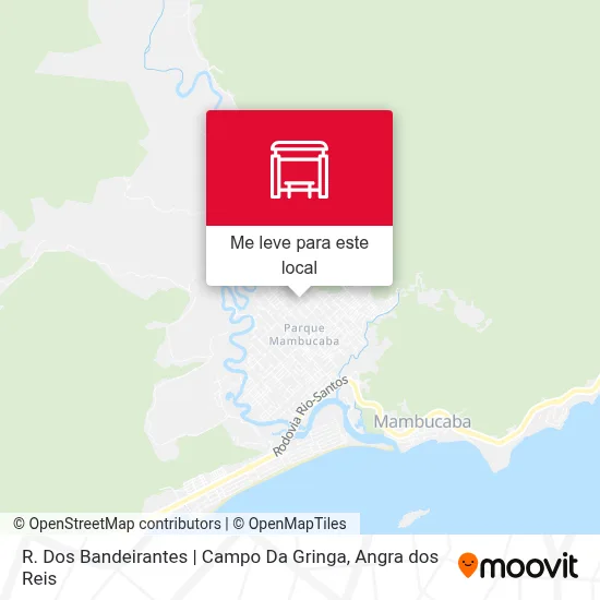R. Dos Bandeirantes | Campo Da Gringa mapa