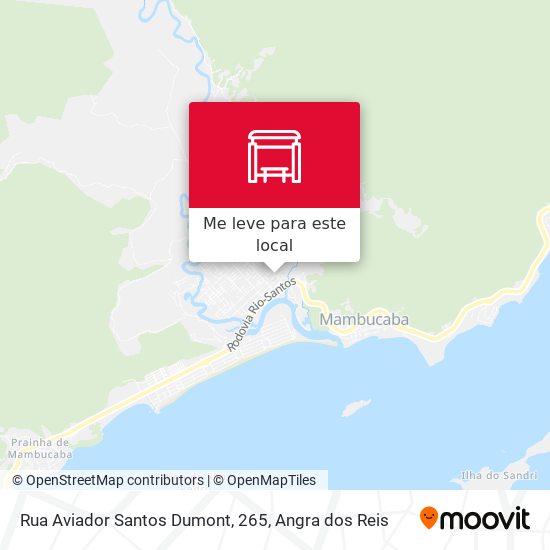 Rua Aviador Santos Dumont, 265 mapa