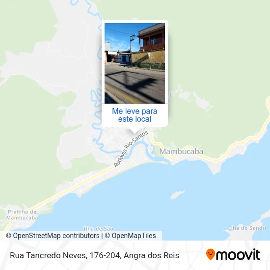 Rua Tancredo Neves, 176-204 mapa